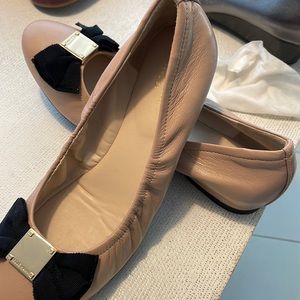 Cole Haan ballet flats pinkish tan